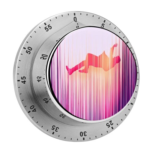 yanfind Timer William J Harris Graphics CGI Falling Dream Neon  Artwork 60 Minutes Mechanical Visual Timer