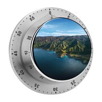 yanfind Timer Big Sur Mountains Daylight Sky MacOS California 60 Minutes Mechanical Visual Timer