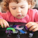 yanfind Picture Puzzle Abstract  Space Light Family Game Intellectual Educational Game Jigsaw Puzzle Toy Set