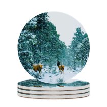 yanfind Ceramic Coasters (round) Fir Images Canyon Phone Snow Wallpapers Wildlife Plant Outdoors Tree Antelope Free Family Game Intellectual Educational Game Jigsaw Puzzle Toy Set