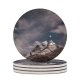 yanfind Ceramic Coasters (round) Images Space Night Alps Landscape Snow Sky Wallpapers  Outdoors Galaxy Free Family Game Intellectual Educational Game Jigsaw Puzzle Toy Set