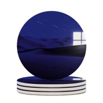 yanfind Ceramic Coasters (round) Onairx Technology Desert Night  Glowing  Trails Illuminated Family Game Intellectual Educational Game Jigsaw Puzzle Toy Set