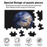 yanfind Picture Puzzle PIROD Space Black Dark  Planet Family Game Intellectual Educational Game Jigsaw Puzzle Toy Set