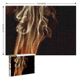yanfind Picture Puzzle Abstract  Aroma Art Curve Dynamic Elegant Flow form Incense Magic Motion#379 Family Game Intellectual Educational Game Jigsaw Puzzle Toy Set