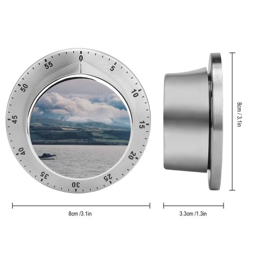 yanfind Timer Snowdonia Caernarfon Wales Sea United  Snowdon Mountains 60 Minutes Mechanical Visual Timer