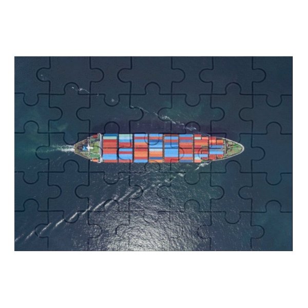 yanfind Picture Puzzle City Bangkok Sky Dock Warehouse Storage Sea Commercial Technology Pier Container Dusk Family Game Intellectual Educational Game Jigsaw Puzzle Toy Set