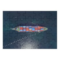 yanfind Picture Puzzle City Bangkok Sky Dock Warehouse Storage Sea Commercial Technology Pier Container Dusk Family Game Intellectual Educational Game Jigsaw Puzzle Toy Set
