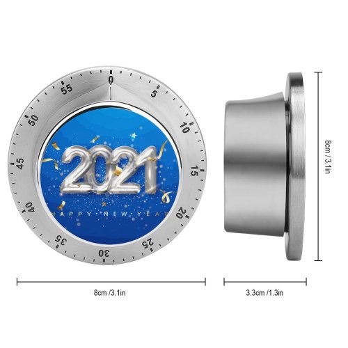 yanfind Timer Celebrations Year Happy Balloons Party 60 Minutes Mechanical Visual Timer