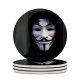 yanfind Ceramic Coasters (round) Chaozzy Lin Anonymous  Hoodie Guy Fawkes Family Game Intellectual Educational Game Jigsaw Puzzle Toy Set