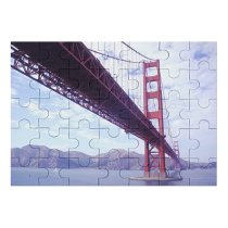 yanfind Picture Puzzle Golden Gate  California  Francisco Suspension Fixed  Cable Stayed Sky Family Game Intellectual Educational Game Jigsaw Puzzle Toy Set