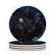yanfind Ceramic Coasters (round) Luukdek Winter Forest Snow Covered Aerial Birds  Drone Photo Trees Family Game Intellectual Educational Game Jigsaw Puzzle Toy Set