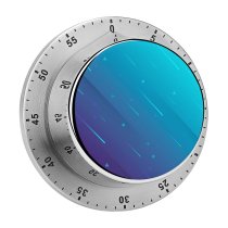 yanfind Timer Motion Outer Dawn Purple Dark Vitality Vibrant Turquoise Sky  Sunset Neon 60 Minutes Mechanical Visual Timer