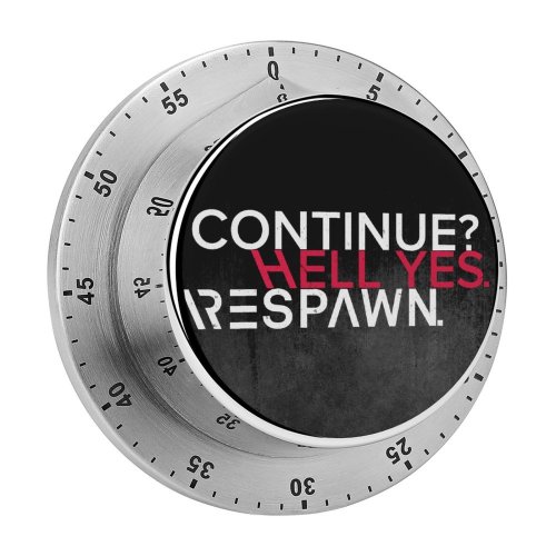 yanfind Timer Black Dark Quotes Respawn Continue Hell  Gamer Hardcore Gamer Quotes Dark 60 Minutes Mechanical Visual Timer