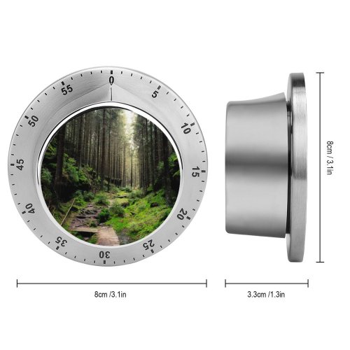 yanfind Timer Saxon Switzerland National Park Forest Light 60 Minutes Mechanical Visual Timer