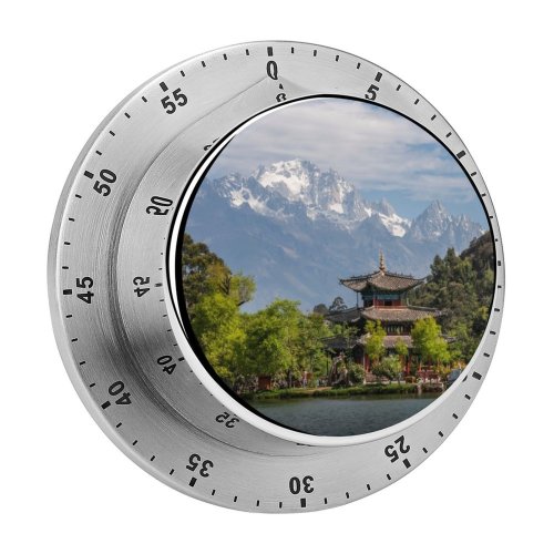 yanfind Timer Chinese Cultures Snowcapped  Architecture Tree Building Shangri Landscape Yunnan Foliage Destinations 60 Minutes Mechanical Visual Timer