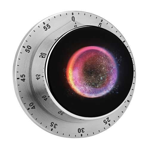 yanfind Timer Shiny Bubble England UK London Abstract Glitter Particle Beauty Shot Studio Exploding_ 60 Minutes Mechanical Visual Timer