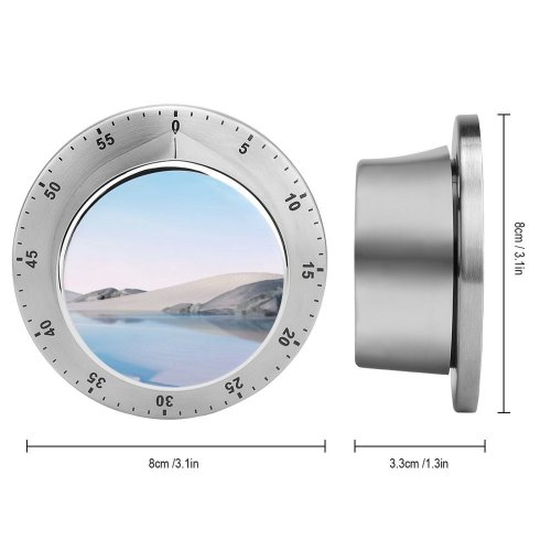 yanfind Timer Desert Lake Clear Sky  Microsoft Go 60 Minutes Mechanical Visual Timer