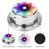 yanfind Timer Technology WWDC Colorful Gradient 60 Minutes Mechanical Visual Timer