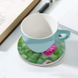 yanfind Ceramic Coasters (round) Poznań Geranium Images Carnation Rose Petal Peony Dahlia Plant Polska Garden Stock Family Game Intellectual Educational Game Jigsaw Puzzle Toy Set