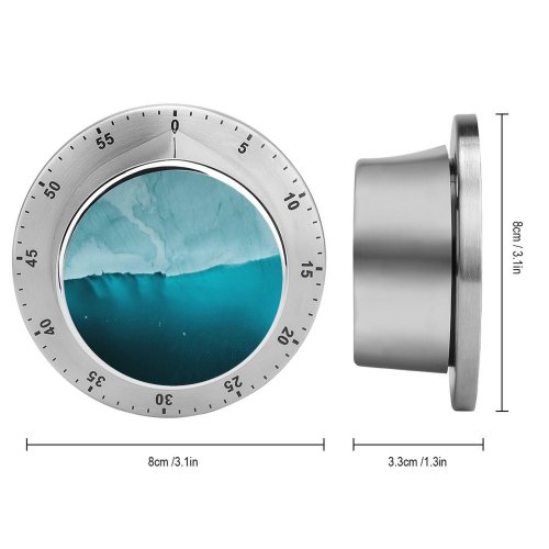 yanfind Timer Ben Simon Rehn Iceland  Aerial Cliff 60 Minutes Mechanical Visual Timer