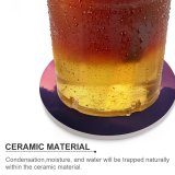 yanfind Ceramic Coasters (round)  Clouds Sky Family Game Intellectual Educational Game Jigsaw Puzzle Toy Set