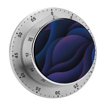 yanfind Timer Catherine Pearson Abstract Texture Dark Purple 60 Minutes Mechanical Visual Timer