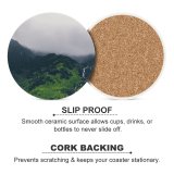 yanfind Ceramic Coasters (round) Images Fog Mist River Alps Grass Wallpapers  Outdoors Crest Snowdon Cloudy Family Game Intellectual Educational Game Jigsaw Puzzle Toy Set