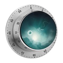 yanfind Timer Comfreak Space Astronaut Space Travel Gravity  Nebula Universe Galaxy  Astronomy 60 Minutes Mechanical Visual Timer