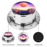 yanfind Timer Jessica   Valley Purple Sky Cracked Daytime Surreal Scenery 60 Minutes Mechanical Visual Timer