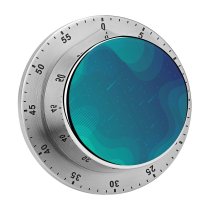 yanfind Timer Motion Outer Dark Vitality Vibrant Sky Cloud  Curve Neon Gradient Shower 60 Minutes Mechanical Visual Timer