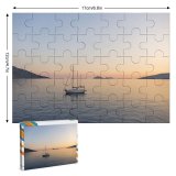 yanfind Picture Puzzle Sky Destinations Sunset Sea Outdoors Sailboat Calm  Dusk Travel Reflection East Family Game Intellectual Educational Game Jigsaw Puzzle Toy Set