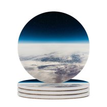yanfind Ceramic Coasters (round) Daniel Olah  Horizon Above Clouds Starry Sky Polar Regions Family Game Intellectual Educational Game Jigsaw Puzzle Toy Set