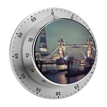yanfind Timer   London United  Cityscape City Lights Night Time Skyscrapers Landmark 60 Minutes Mechanical Visual Timer