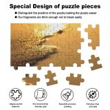 yanfind Picture Puzzle  Gold Sand Pool Beach  Warm  Puddle Smooth Sunset Coast Family Game Intellectual Educational Game Jigsaw Puzzle Toy Set
