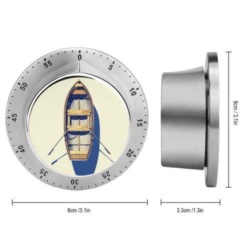 yanfind Timer Rowboat Oar Levitation Studio Space High Above Directly Shot Transportation Nautical Vessel 60 Minutes Mechanical Visual Timer