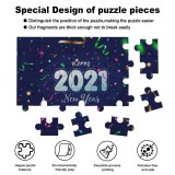 yanfind Picture Puzzle 2021 Year Ribbons Party  Happy 5K Family Game Intellectual Educational Game Jigsaw Puzzle Toy Set