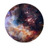 yanfind Ceramic Coasters (round) Space Westerlund Celestial Fireworks  Cluster Constellation Astronomy Galaxy Milky Way Burning Family Game Intellectual Educational Game Jigsaw Puzzle Toy Set
