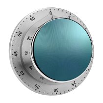 yanfind Timer Turquoise Cyan Shining Light Metallic Metal Texture Textures Structure Structures Backdrop Patterns 60 Minutes Mechanical Visual Timer
