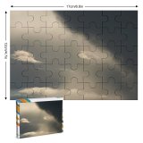 yanfind Picture Puzzle Clouds Dark Ominous Storm Thunder Grey  Sky Cloud Daytime Atmosphere Cumulus Family Game Intellectual Educational Game Jigsaw Puzzle Toy Set