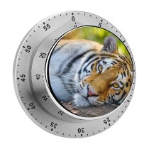 yanfind Timer Bengal  Wild Big Cat 60 Minutes Mechanical Visual Timer