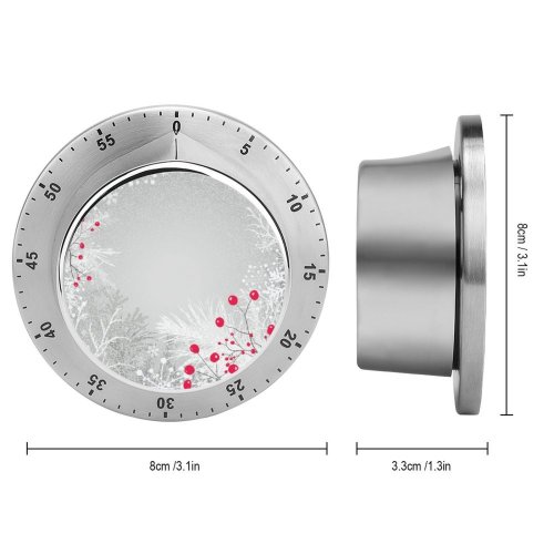 yanfind Timer Poland Twig Landscape Reindeer Tree Evergreen Snow Branch Event Forest Treelined Berry 60 Minutes Mechanical Visual Timer