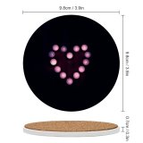 yanfind Ceramic Coasters (round) Sharon McCutcheon Black Dark Love Love Heart Candle Lights Heart Tea Light Family Game Intellectual Educational Game Jigsaw Puzzle Toy Set