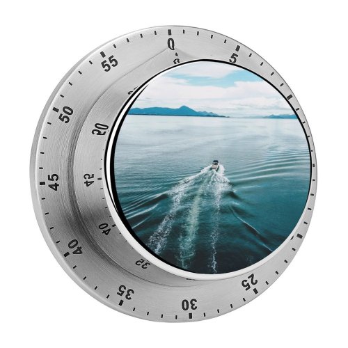 yanfind Timer Wake Waterfront Sea Motion Mode Transport Outdoors Transportation Sky Vessel Cloud Scenics 60 Minutes Mechanical Visual Timer