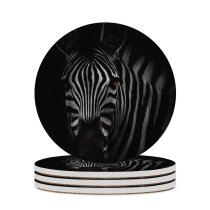 yanfind Ceramic Coasters (round) Images Kruger Africa Wildlife Wallpapers Zebra Pictures Face Endangered Creative National Grey Family Game Intellectual Educational Game Jigsaw Puzzle Toy Set