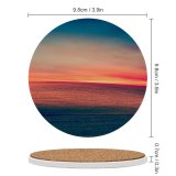 yanfind Ceramic Coasters (round)  XP Landscape Hills Morning Light Family Game Intellectual Educational Game Jigsaw Puzzle Toy Set