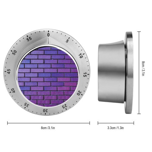 yanfind Timer Wesley Tingey Brick Wall Purple Violet Bricks Gradients 60 Minutes Mechanical Visual Timer
