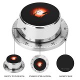 yanfind Timer Suryapraveen Dark Minimal Jaguar Cat  Silhouette 60 Minutes Mechanical Visual Timer