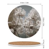 yanfind Ceramic Coasters (round) Images Frost India River Snow Wallpapers Wildlife Kerala Outdoors Tree Summer Coconut Family Game Intellectual Educational Game Jigsaw Puzzle Toy Set