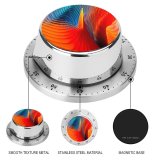 yanfind Timer Abstract Colorful MacOS Sierra 60 Minutes Mechanical Visual Timer