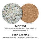 yanfind Ceramic Coasters (round) Wall Texture Colour Grey Tile  Flooring Design Symmetry Rectangle Family Game Intellectual Educational Game Jigsaw Puzzle Toy Set